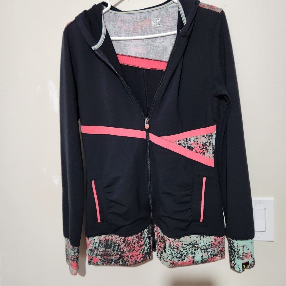 Under Armour Hoodie Size Small Black Full Zip